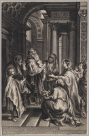 KG 17003
<br/>
Presentatie van Christus in de tempel
<br/>
<em>Kraus, Johann Ulrich (1655-1719)</em>